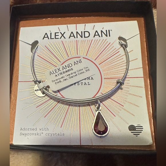 Alex & Ani January birthstone Bracelet - Picture 2 of 5